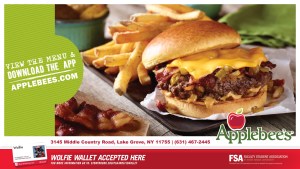Applebee's Wolfie Wallet Ad